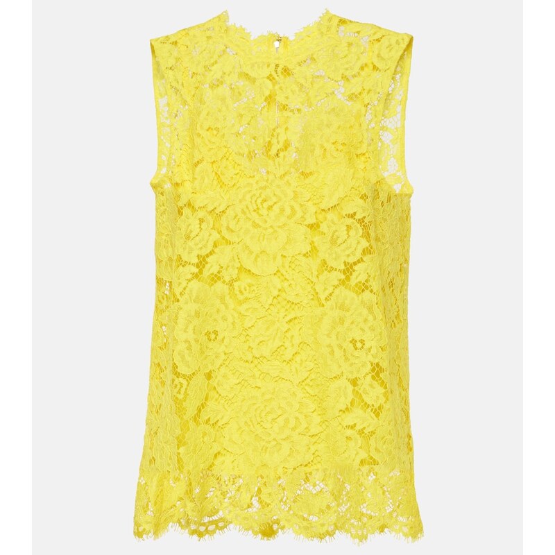 Dolce&Gabbana Floral lace top