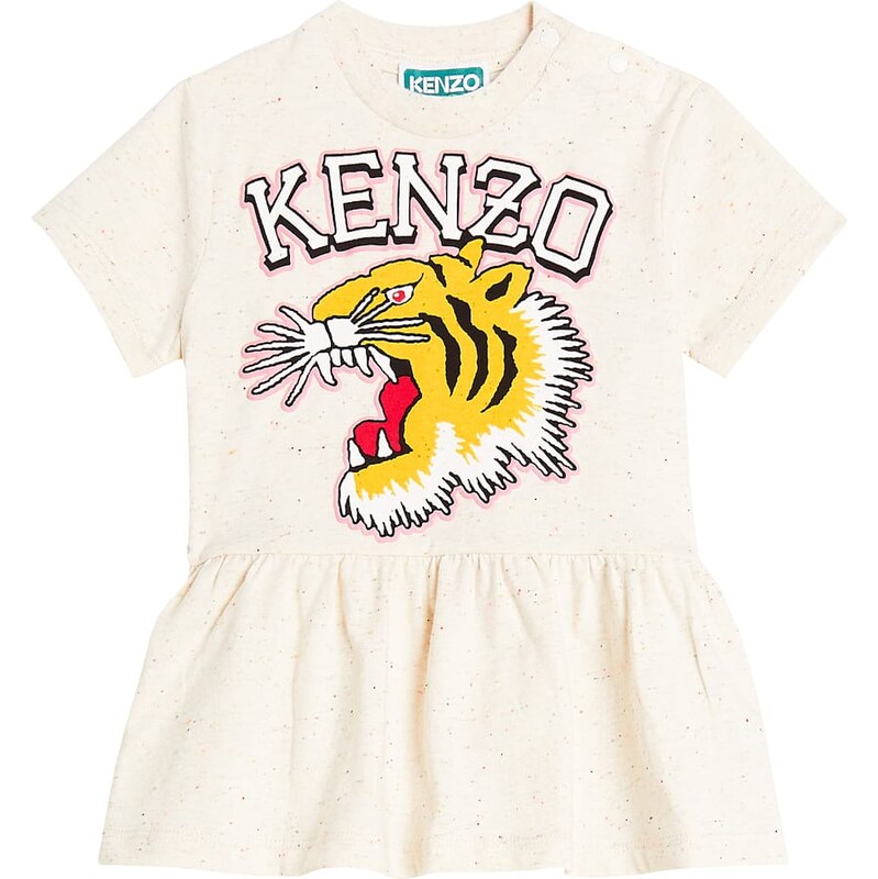 Kenzo Kids Baby logo cotton dress