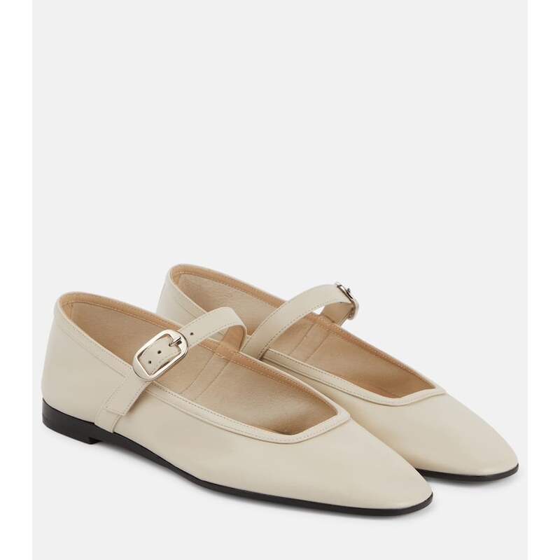 Le Monde Béryl Leather Mary Jane ballet flats