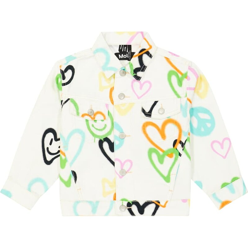 Molo Hedly printed denim jacket