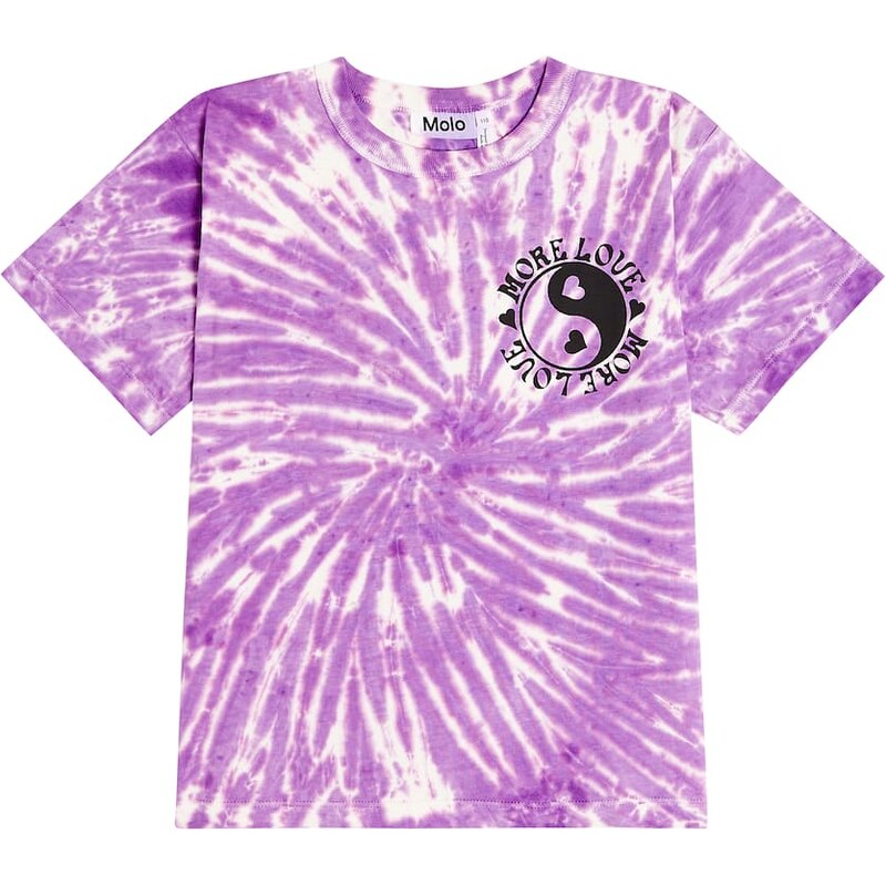 Molo Tied-dyed cotton T-shirt