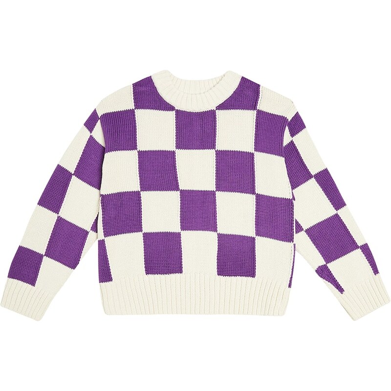 Molo Gertina checked cotton sweater