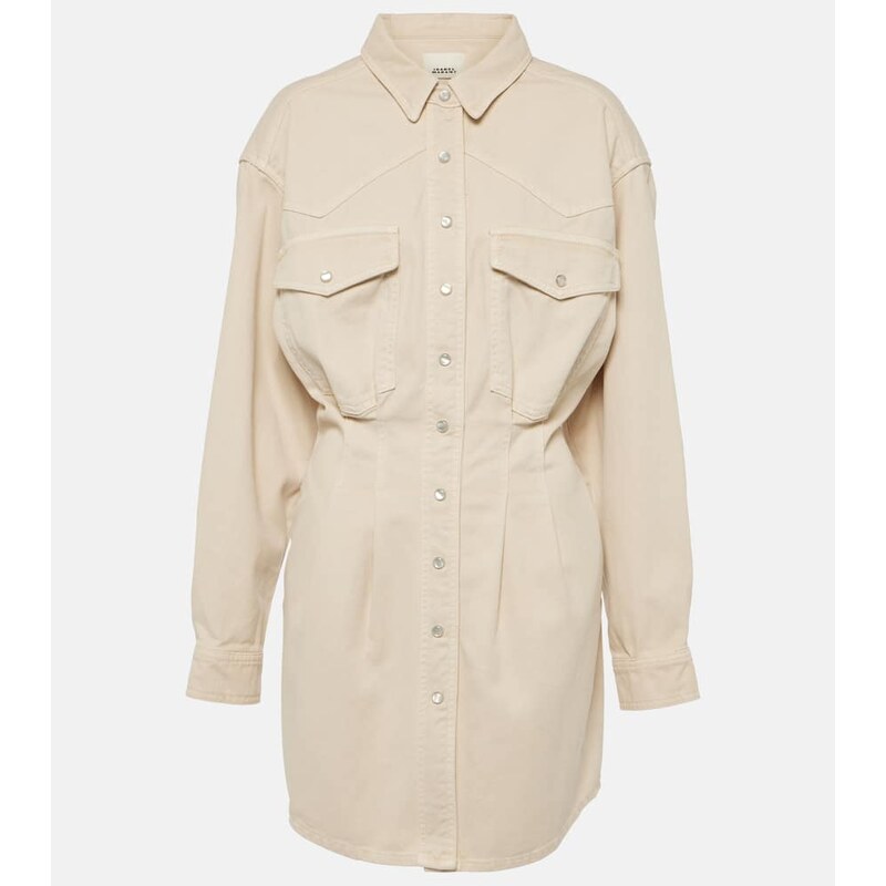 Isabel Marant Liliko twill shirt dress