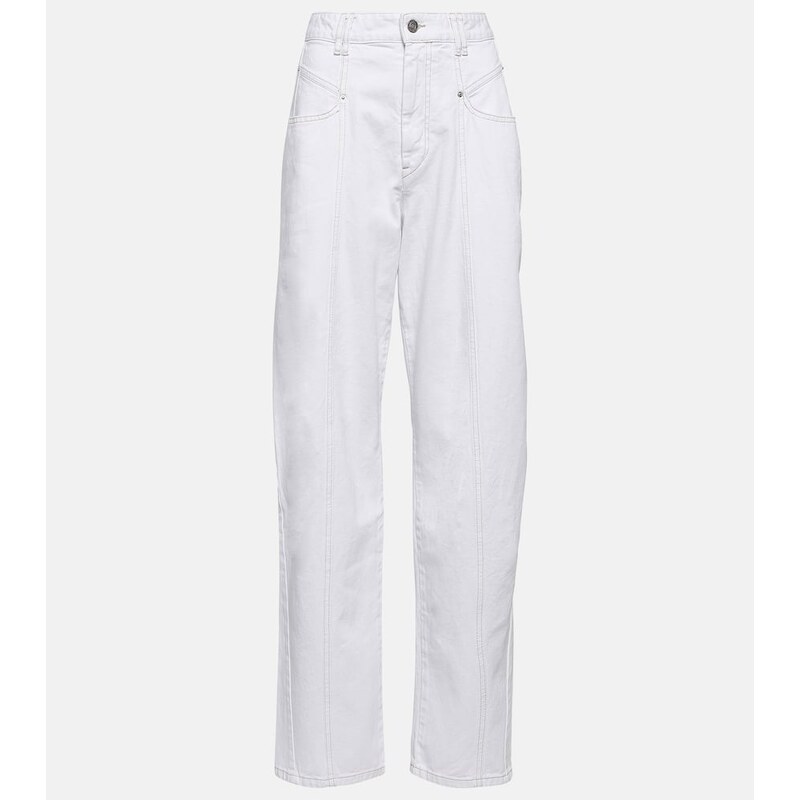 Isabel Marant Vetan high-rise wide-leg jeans