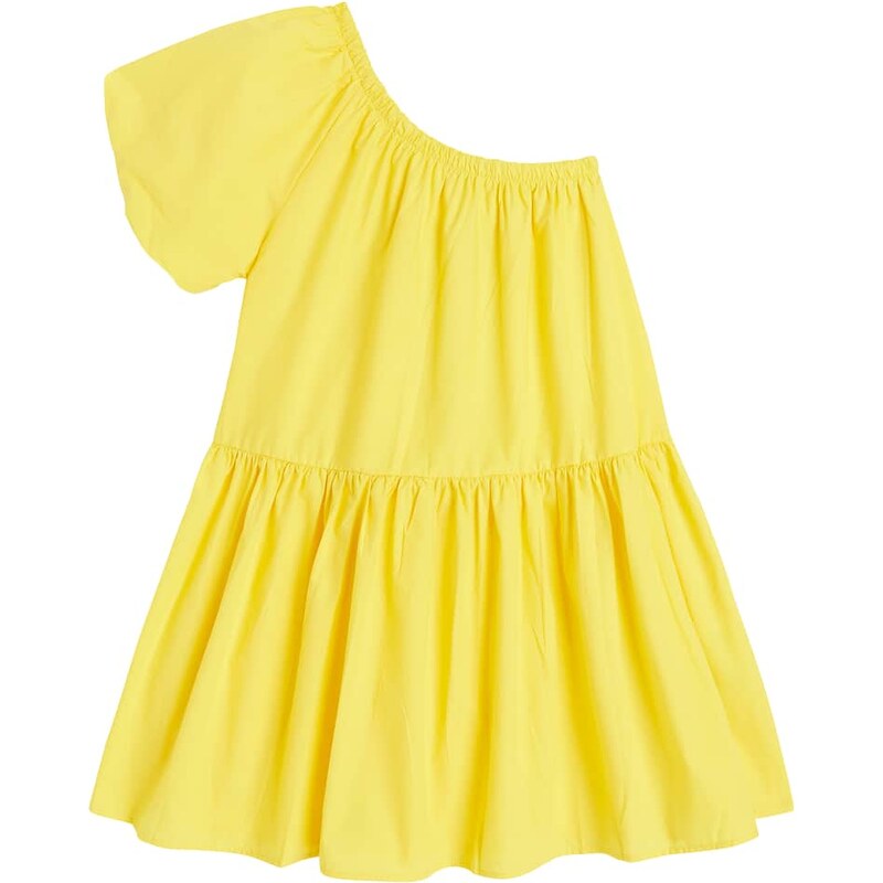Molo Clarabelle one-shoulder cotton dress