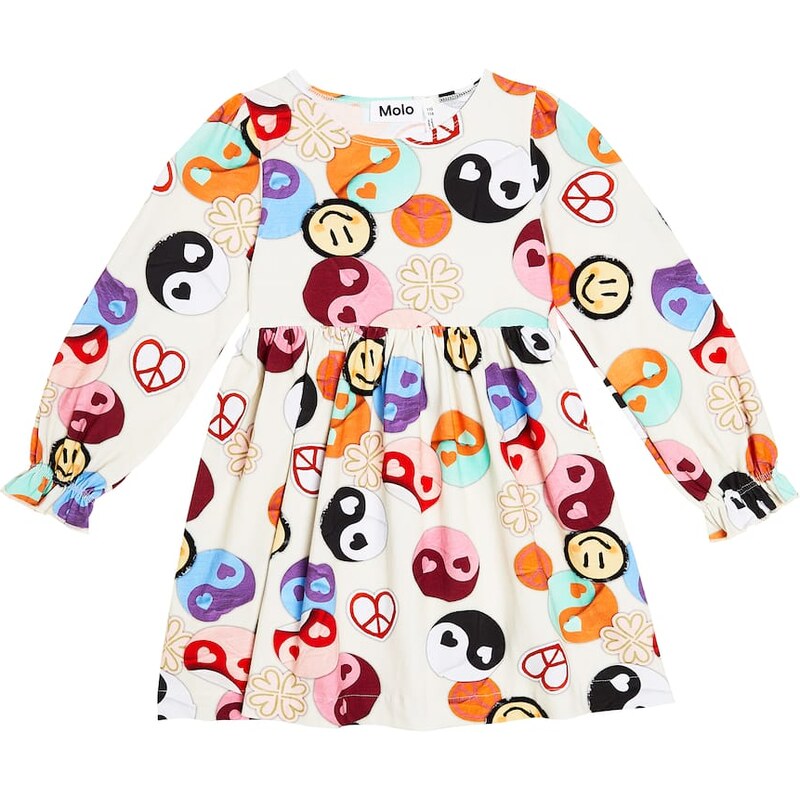 Molo Printed cotton-blend dress