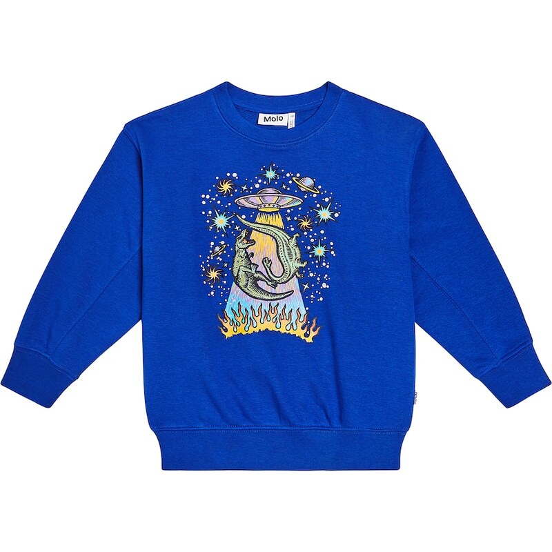Molo Felpa printed cotton-blend sweatshirt