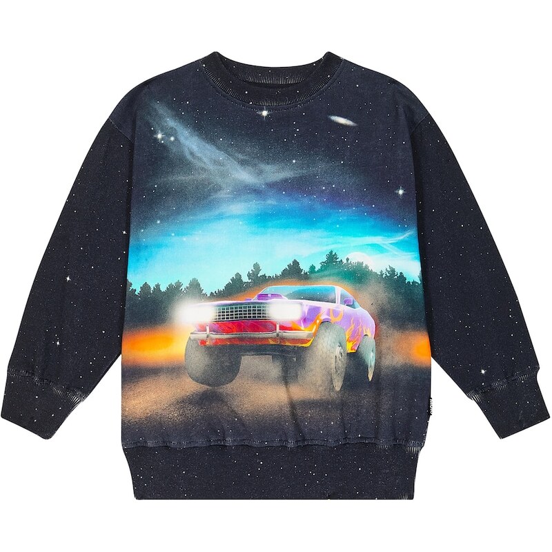 Molo Mattis printed cotton jersey sweatshirt