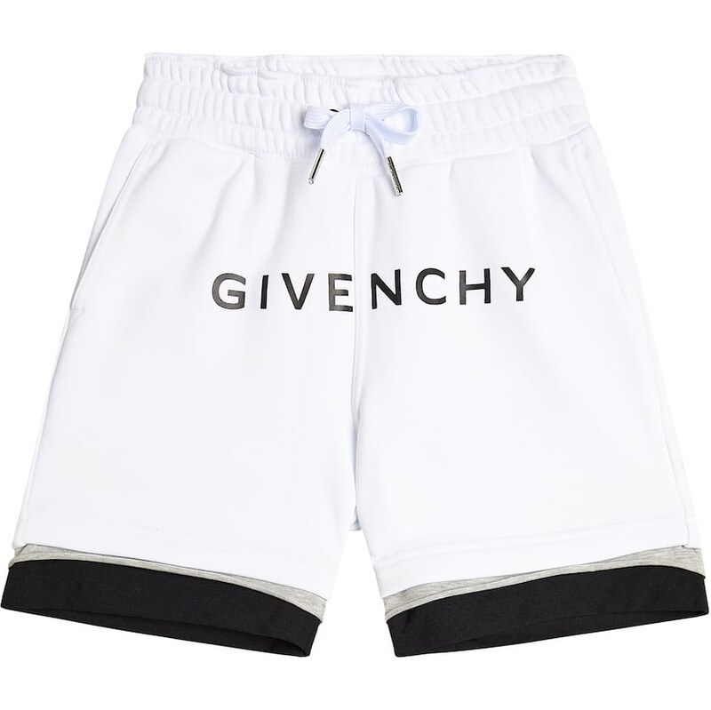 Givenchy Kids Cotton blend shorts