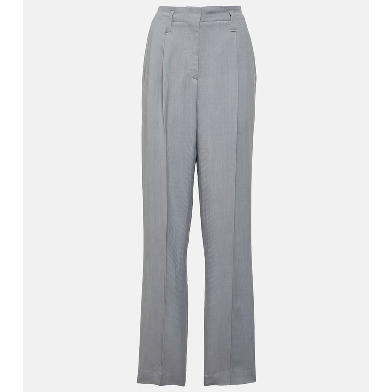 Brunello Cucinelli High-rise straight pants