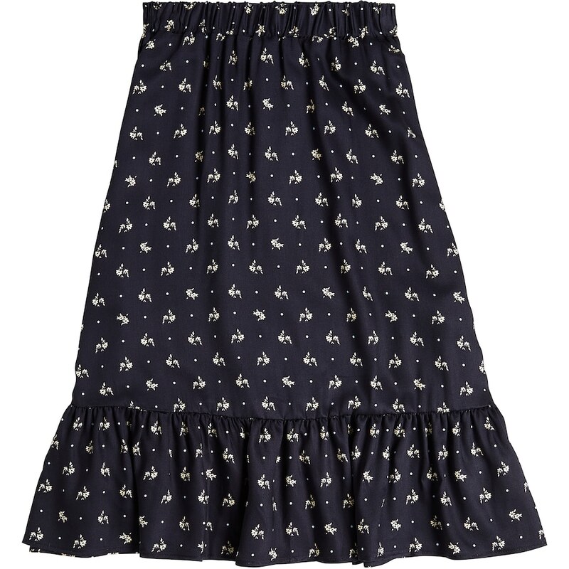Paade Mode Ruched floral skirt