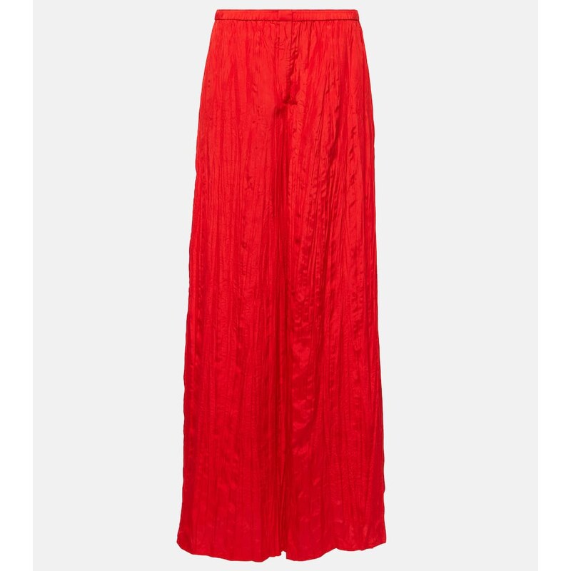 Joseph Thoresby plissÃ silk palazzo pants