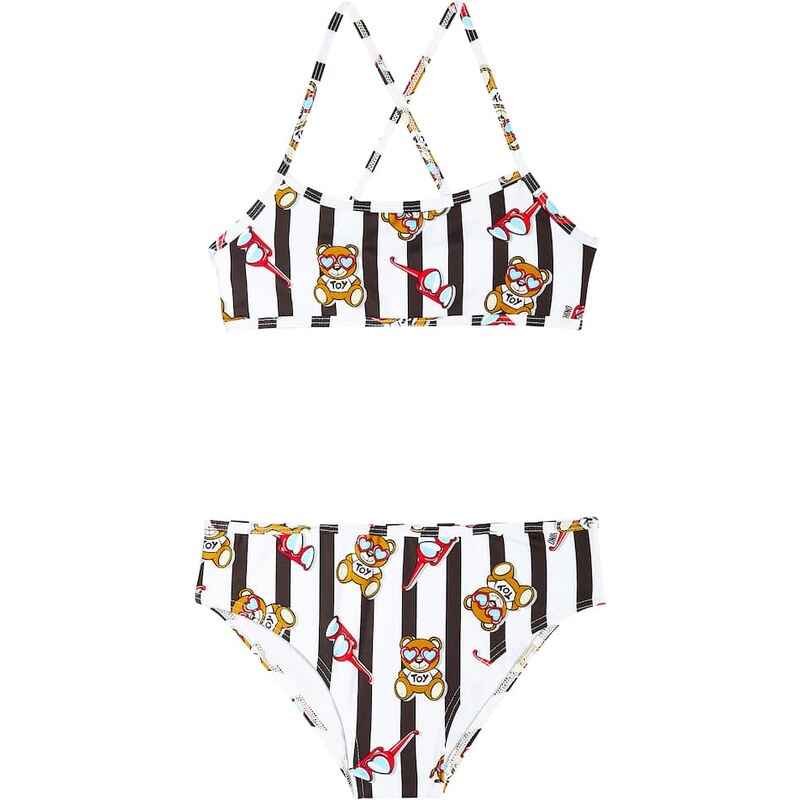Moschino Kids Printed bikini
