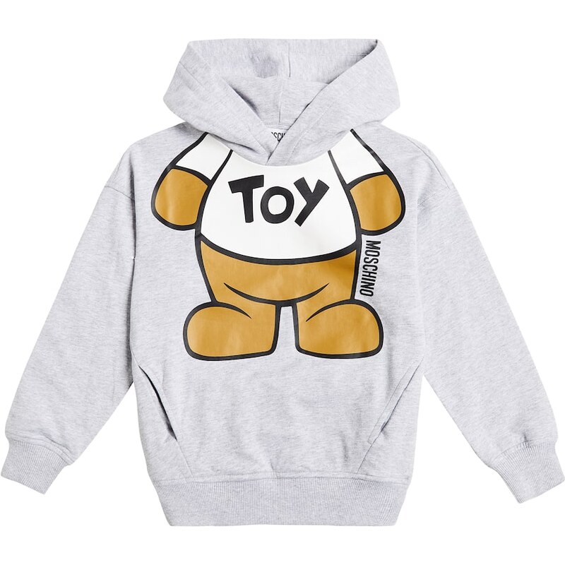Moschino Kids Teddy Bear cotton jersey hoodie