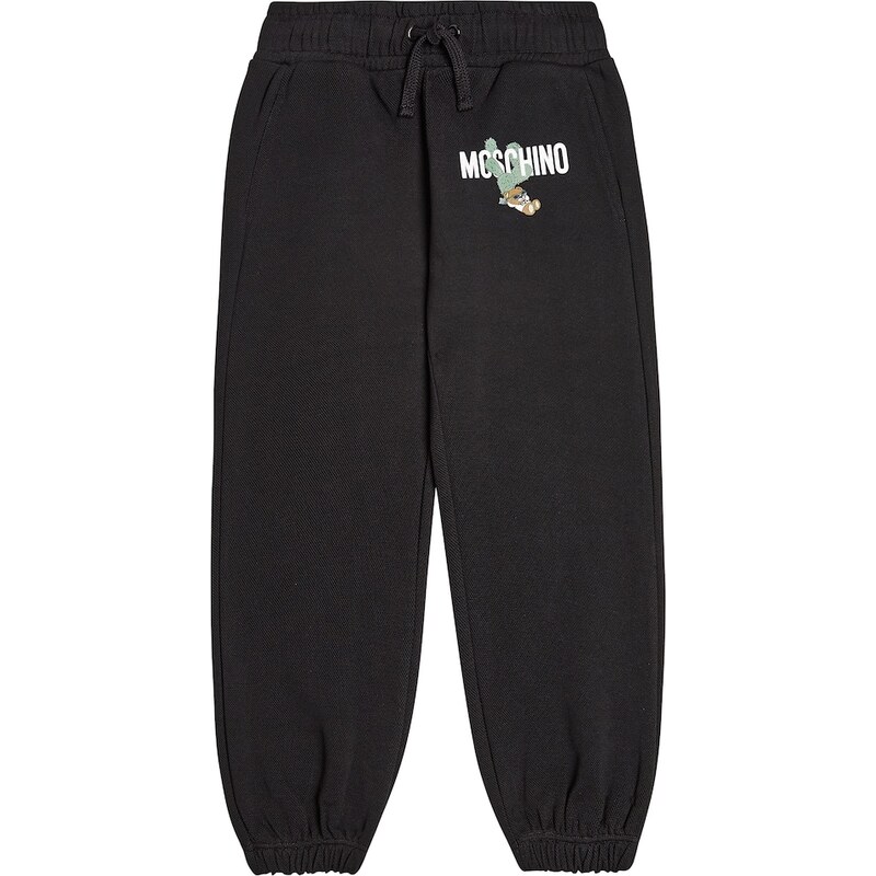 Moschino Kids Teddy Bear cotton sweatpants