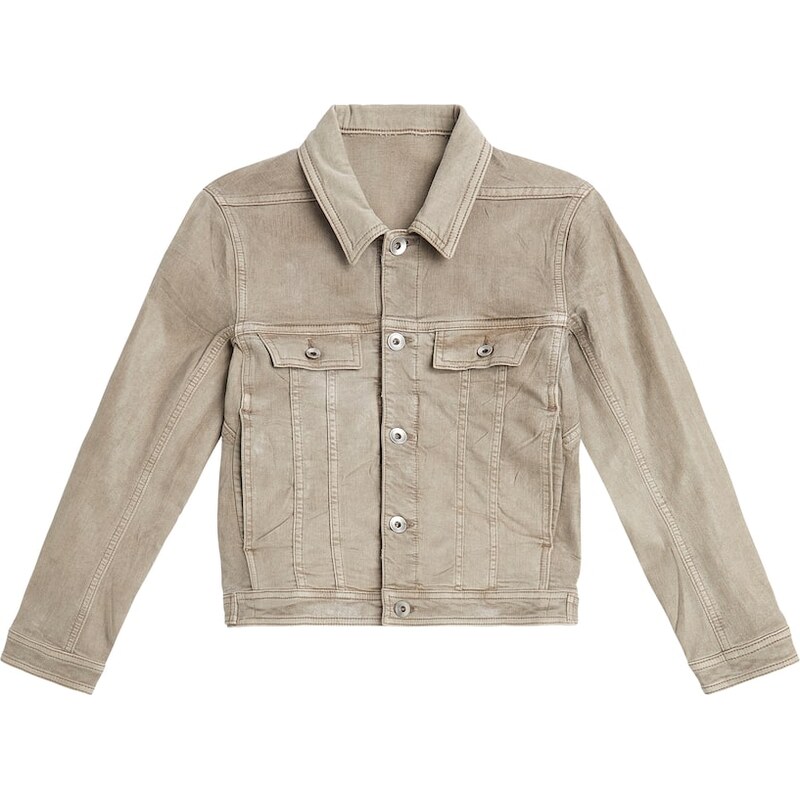Rick Owens Kids Lido Trucker cotton-blend jacket