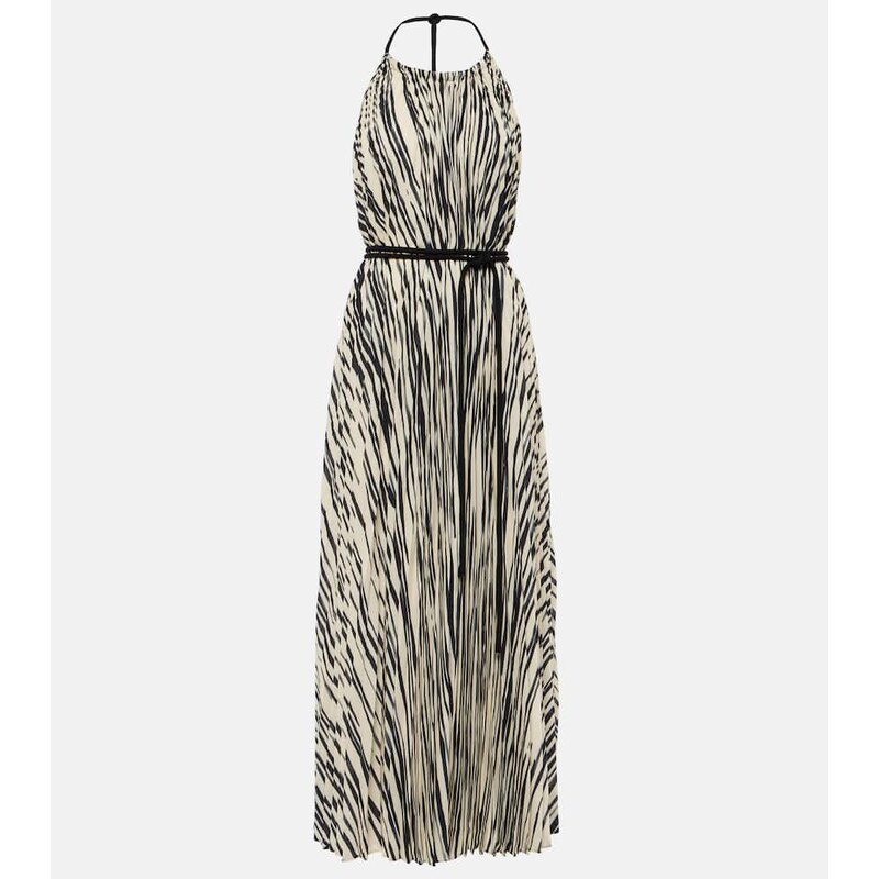 Proenza Schouler Frida printed chiffon maxi dress