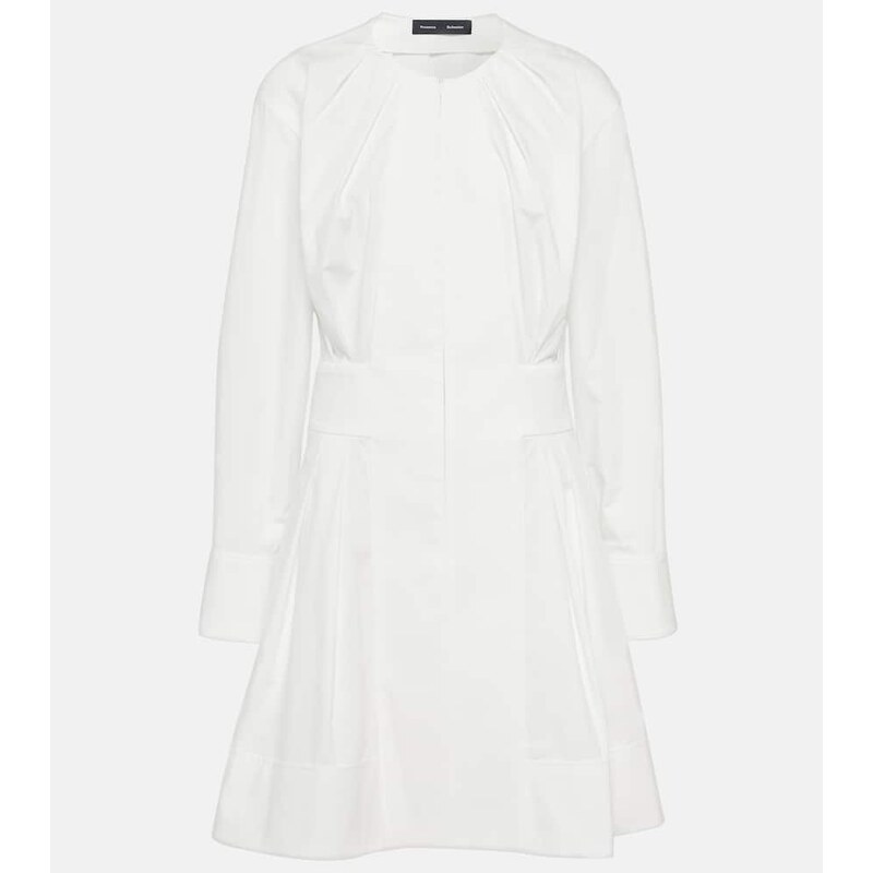 Proenza Schouler Eileen cotton poplin minidress