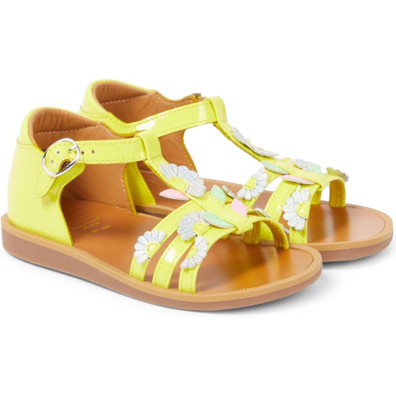 Pom dApi Poppy Multi Daisy leather sandals