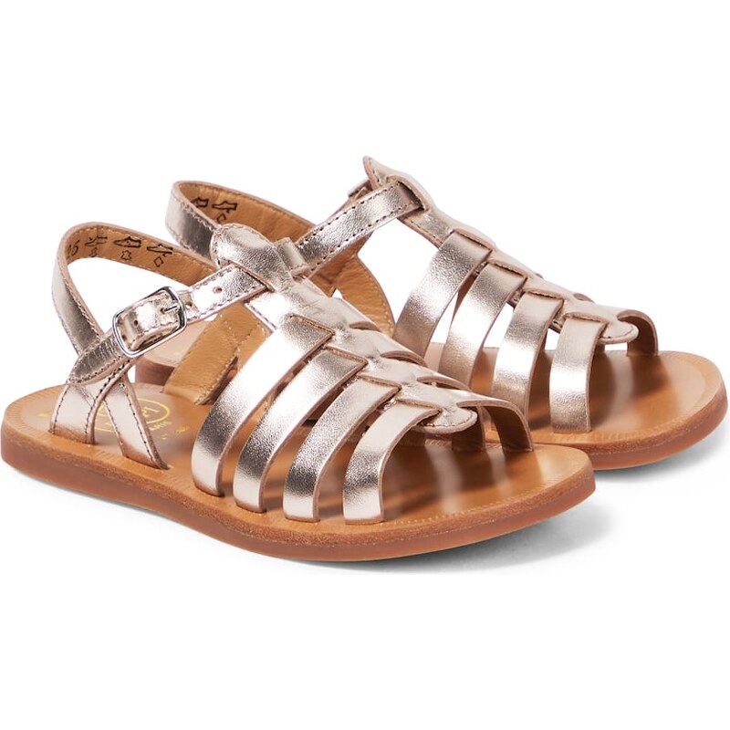 Pom dApi Plagette Strap leather sandals