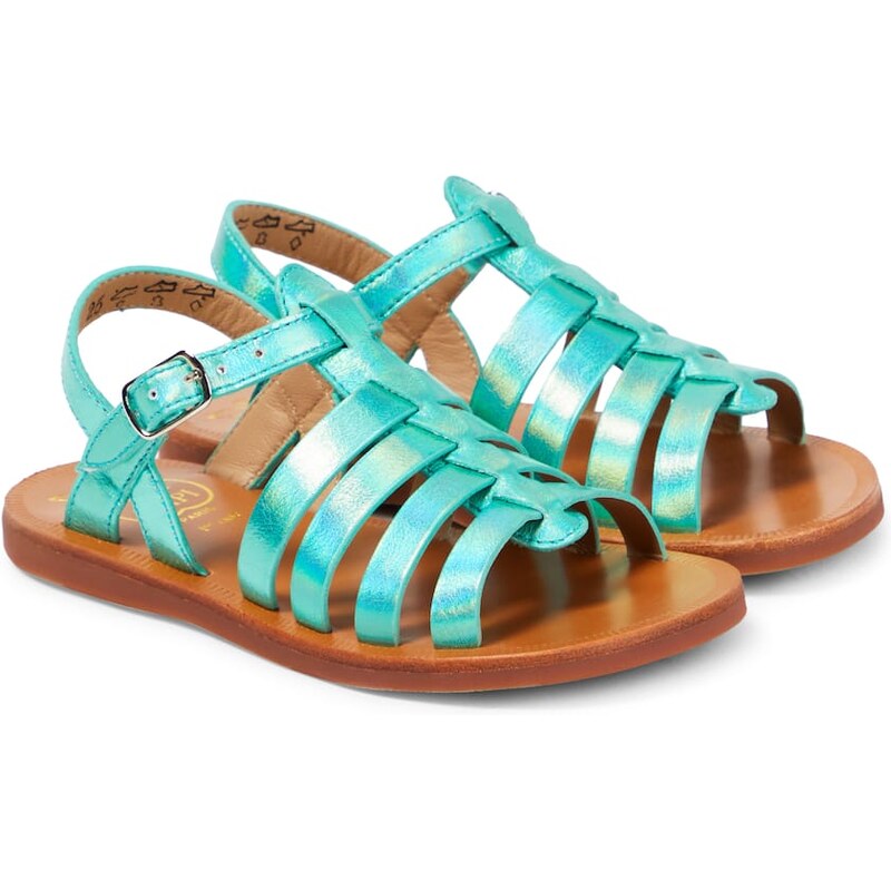 Pom dApi Plagette Strap leather sandals