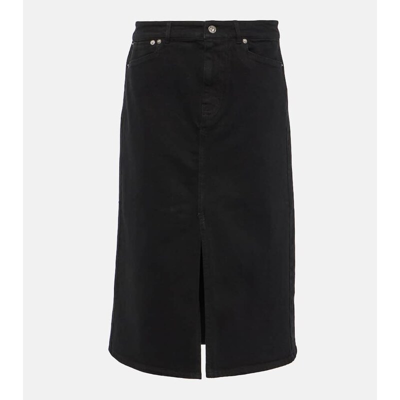 Proenza Schouler White Label Sloan denim midi skirt