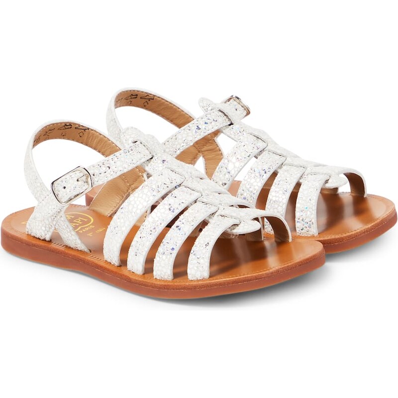 Pom dApi Plagette Strap leather sandals
