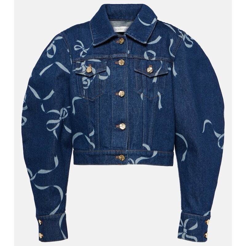 Nina Ricci Printed denim jacket