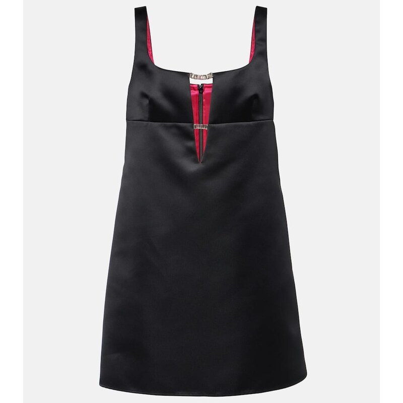 Nina Ricci Cutout satin minidress