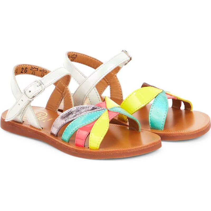 Pom dApi Plagette Oto leather sandals