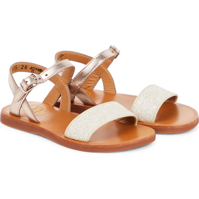 Pom dApi Plagette Buckle leather sandals