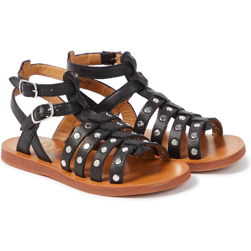 Pom dApi Plagette Stud studded leather sandals