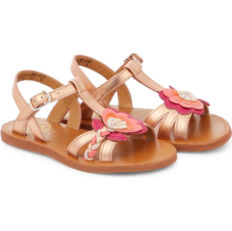 Pom dApi Plagette Alto leather sandals