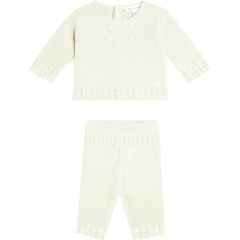 Tartine et Chocolat Baby cotton sweatshirt and leggings set