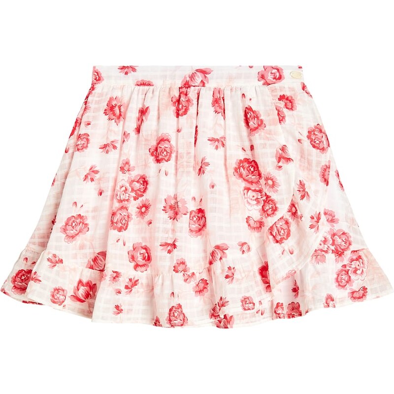Tartine et Chocolat Floral cotton skirt