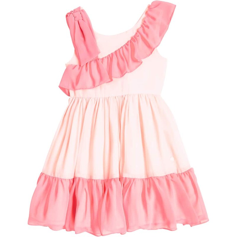 Patachou Ruched chiffon dress