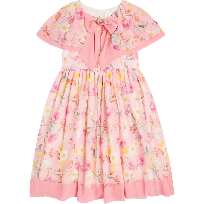 Patachou Caped floral dress