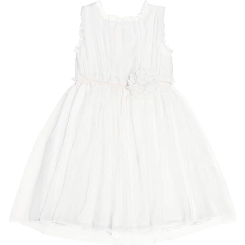 Patachou Floral-appliquÃ tulle dress