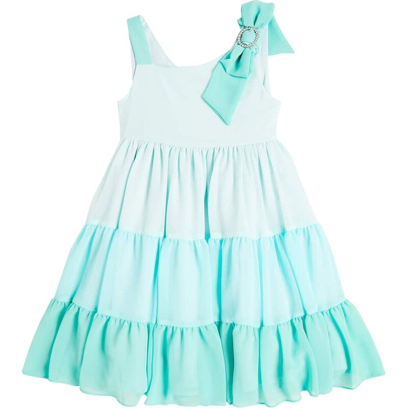 Patachou Ruched chiffon dress