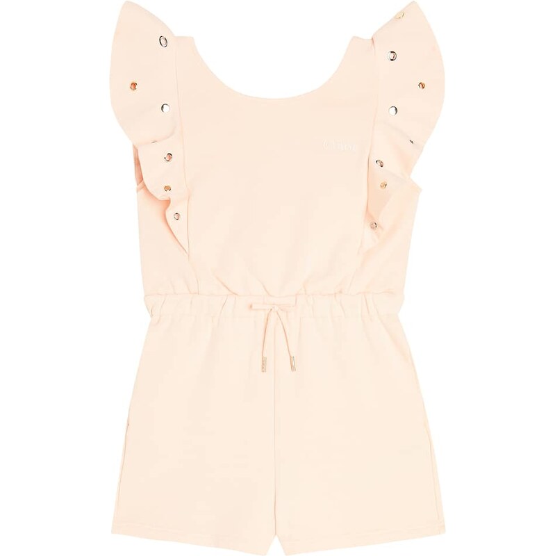 Chloé Kids Cotton playsuit