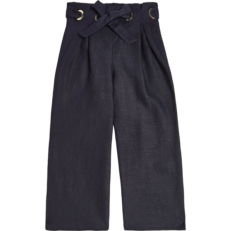 Chloé Kids Linen straight pants