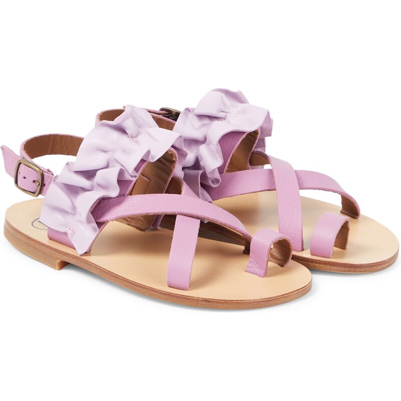 PèPè Leather sandals