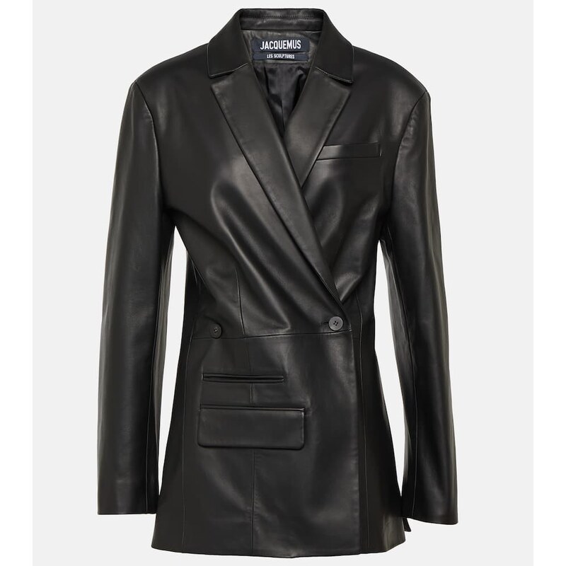 Jacquemus La Veste Tibau Cuir leather blazer