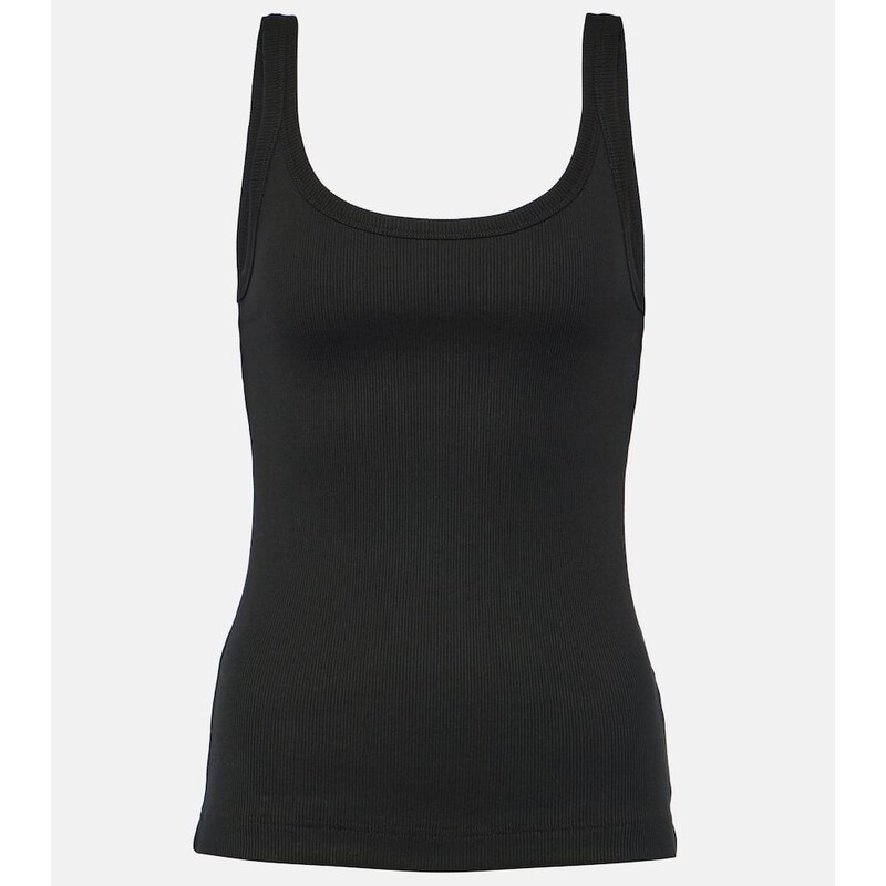 Dolce&Gabbana Ribbed-knit cotton tank top