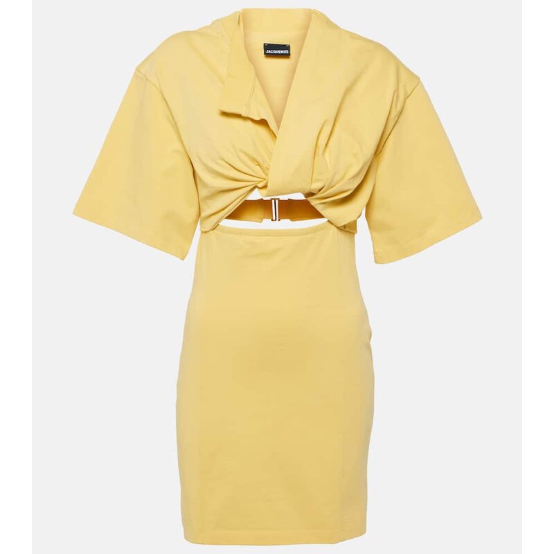 Jacquemus La Robe T-shirt Bahia cotton minidress