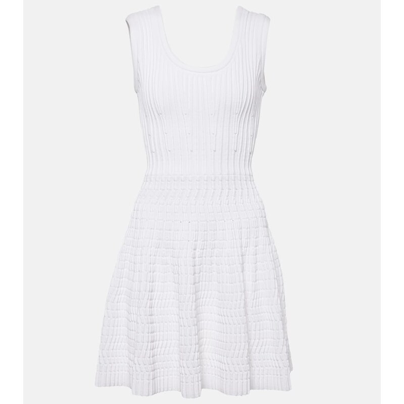 Alaïa Pointelle minidress