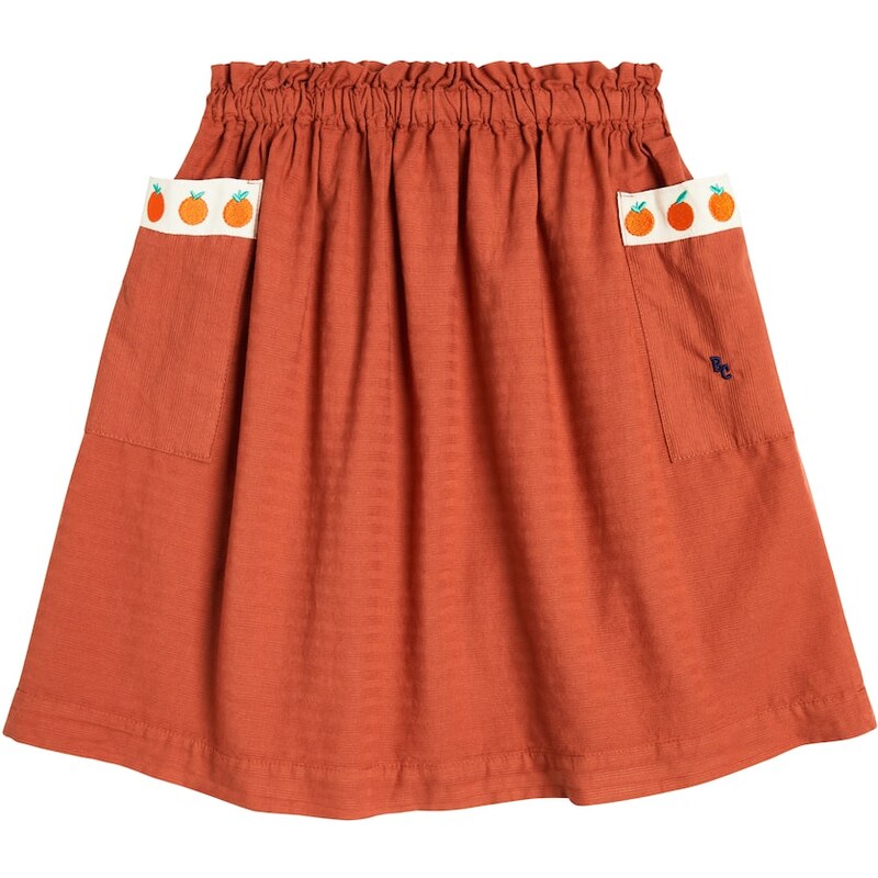 Bobo Choses Gathered cotton skirt