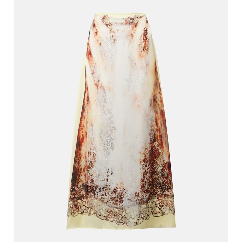 Y/Project Printed maxi skirt