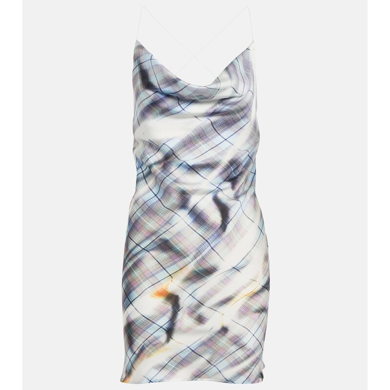 Y/Project Invisible strap satin slip dress