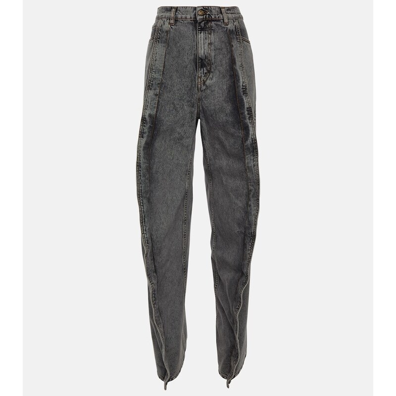 Y/Project Paneled straight jeans